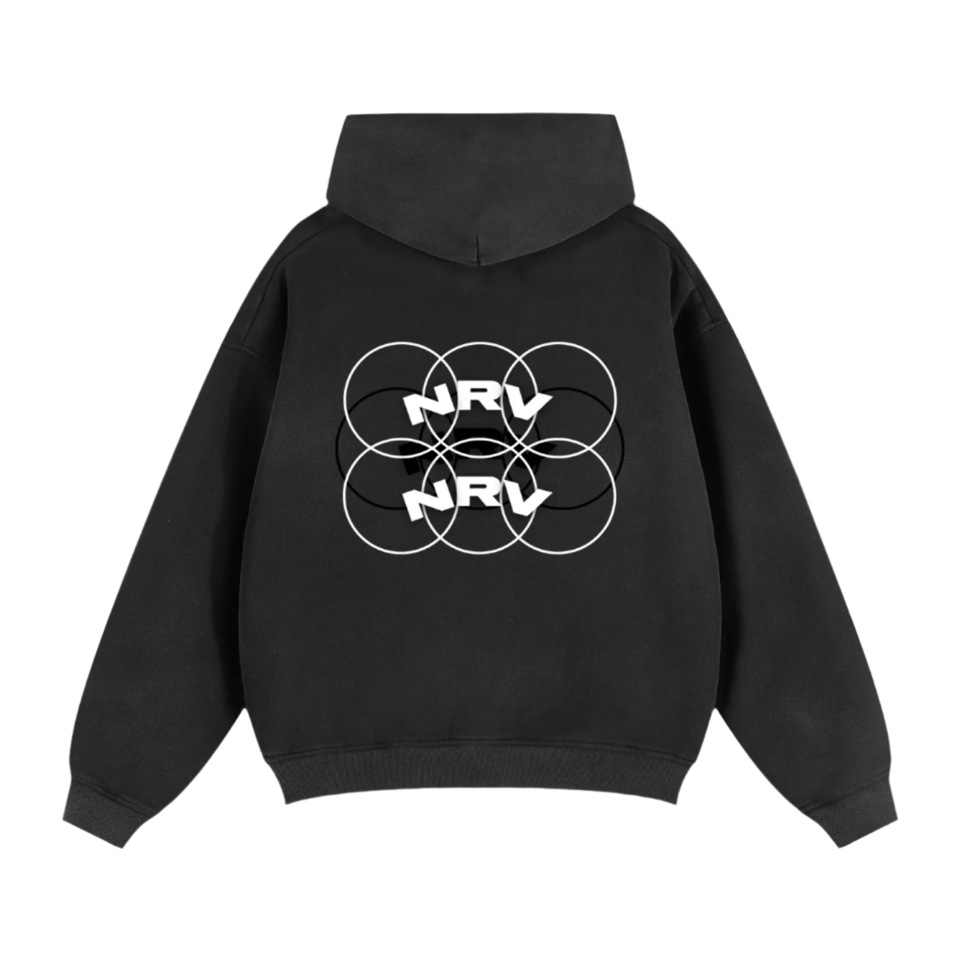 Zip-NRV Boxy Hoodie