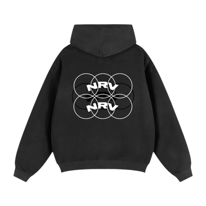 Zip-NRV Boxy Hoodie